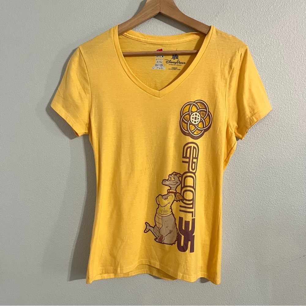 Rare Disney Parks Epcot 35th Anniversary Figment Tshirt Size XS